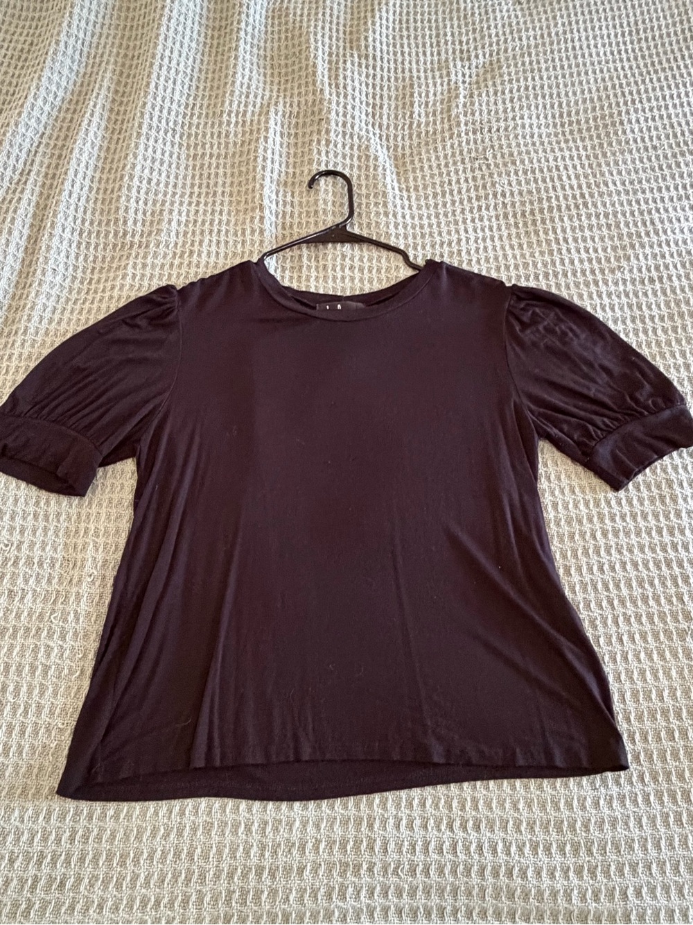 Lulus black basic top - Picture 2 of 5